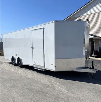 Enclosed Trailers / Enclosed Car Hauler 2026 26ft. Aluminum Blaze w/Finished Interior & Aluminum Wheels 1042 - senesie mfg llc - United States