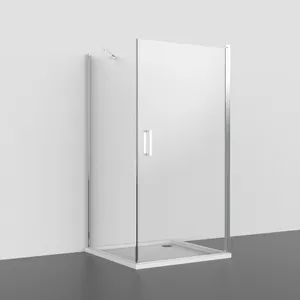 Shower Enclosure Simple Shower Room Shower Tray Brand Hx Trademark HX Origin China Open Style Hinge Model NO. MIC-10 Tray Shape - Pinghu Rongshuo Home Manufacturing Co., Ltd. - China
