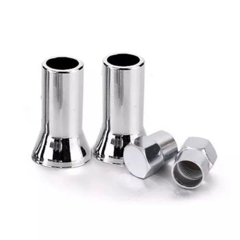Tr414 Chrome Car Tire Wheel Tyre Valve Stem Hex Cap W/ Sleeve Covers - Ningbo Everwinner Auto Parts Co., Ltd. - China