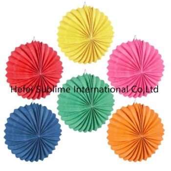 15cm Vintage Solid Color Paper Lanterns Hanging Paper Lanterns - Hefei Sublime International Co., Ltd - China