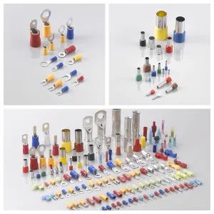 Insulated Fork Female Spade Butt Ring Pre-Insulated Crimp Electrical Connector Terminal - Yueqing Haitai Plastics Manufacture Co., Ltd. - China