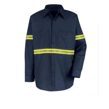 Dark Blue Breathable Cotton Mining Protective Clothing Logo OEM Trademark BL Gender Unisex Size 180/100B Packing - Xinxiang Brilliance Textiles Co., Ltd. - China
