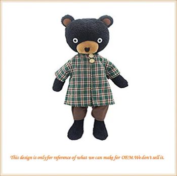 Fashion Cartoon Figure Plush Bear Stuffed Teddy Toy Type Bear Origin China Age All Ages Trademark OEM HS Code 95030021 OEM/ODM - Dongguan Lokwell Toys Co. Ltd. - China