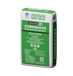 Industrial Toughness Multi-Purpose Wall Fix Mortar Origin China Model NO. k12 Type Repair Mortar Trademark Lan Guan Fold Resistance - Shanghai Languan New Building Materials Co., Ltd - China