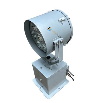 LED Searchlight 80-350 W in 2° Beam for Coast Guard and Ship Bridge Lighting, 6000 M Range, IP67 Waterproof 316 Ss Body, Replace Halogen Xenon Lamps - Shenzhen Boyuanlighting Co.,Ltd. - China