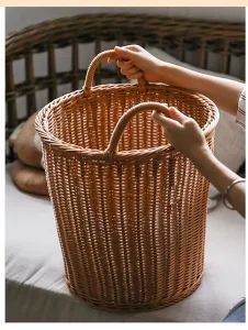 Woven Laundry Basket Household Laundry Storage Basket Dolly Dirty Laundry Hotel Supplies for Storage Bucket - RIZHAO SUNGOOD ARTS & CRAFTS CO., LTD. - China