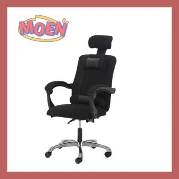Multicolor Mesh Executive Chair Latex Cushion Headrest Leg Support Swivel Gaming Chair - Handan Moen Import and Export Trading Co., Ltd. - China