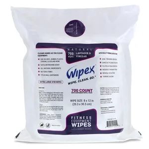800/1000 Count Natural Fitness Wipes Antibacterial Wipe Down Gym Equipment Bulk Gym Wipes Roll - Hangzhou Cleanperfect Commodity Co., Ltd. - China