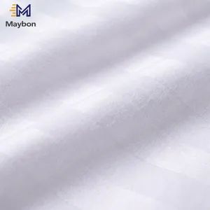 Classic Jacquard Bed Sheet Set with Pillowcase and Flat Sheet for Hotels - Shandong Maybon Textiles Co., Ltd - China