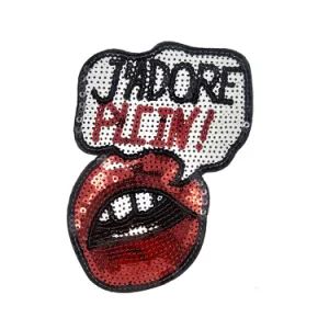 China Wholesale Top Quality Iron on Patches Custom in Stocks for Garment - Ningbo Yuena Import & Export Co., Ltd. - China