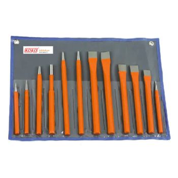 12PCS Cold Stone Chisels Punch in Pouch Origin China Condition New Color Unicolor Trademark koko HS Code 8205510000 Model NO. - SHENGZHOU KOKO BRUSH STEEL FILES TOOLS FACTORY - China