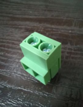 2 Pin Screw Connector 10.16mm pitch size PCB mounting Pitch 10.16mm Material PA66 Pole Type 2 pole Pin Material Brass Pin Plating Tin - Sarunish Trade Links - India