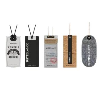 Sustainable Hang Tags Card Textured Die Cut Custom Garment Paper Hang Tag - Dongguan FengSuer Textile Co., Ltd - China