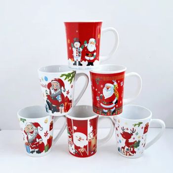 11 Oz White Ceramic Christmas Mug an Ideal Choice for Office Gift Exchanges or Holiday Parties Perfect for Coffee and Other Drinks - Zibo Seefy Light Industrial Products Co., Ltd. - China