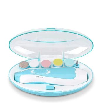 Baby Nail Trimmer Safe Electric Baby Nail Clipper Nail File Material ABS Origin China Color Blue /Pink Model NO. SL-BM1 Name Baby Nail - Saferlife Products Co., Ltd. - China