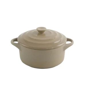 Factory Wholesale Baking Supplies Color Glaze Ceramic Egg Milk Steam Tools Mini Baking Plates with Lid - The Great Family Industries Co., Ltd. - China
