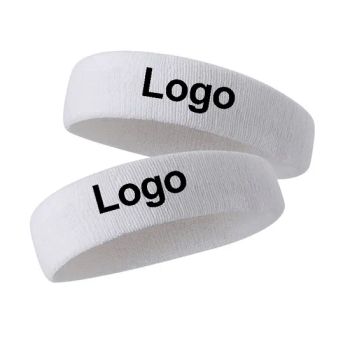 Sweat Absorbing Head Band Athletic Exercise Basketball Wrist Sweatbands and Headbands - Fuzhou Chongkang Gifts Trade Co., Ltd. - China