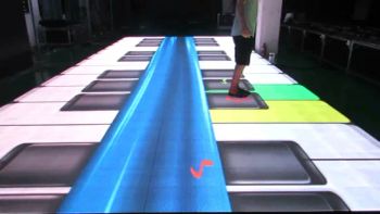 Top Selling LED Interactive Dance Floor Tiles Trademark No IP Rating IP65 Gray Level 16bit Origin Guangzhou LED Type - Sunfrom Pro Lighting Equipment Co., Ltd. - China