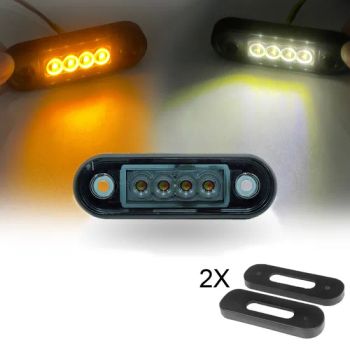 Blackened Lens Position Indicator Grill Marker Light - T-Bull Electronics Co., Limited - China