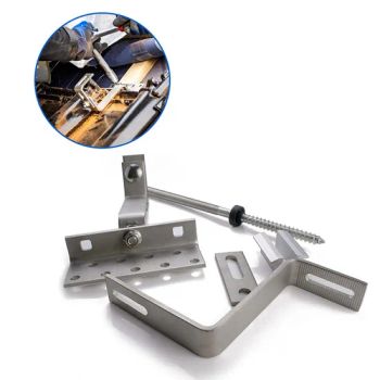 New Design Excellent Quality Stainless Steel Component Adjustable Solar Bracket Hook Roof Tile Hook Roof Mounts Hook for Stone Wall Cladding - Jiaxing Goshen Hardware Co., Ltd. - China