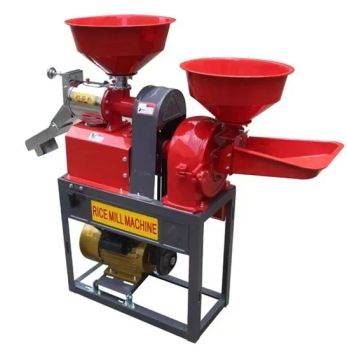 Grain Processing Machinery Mini Home Using Combined Rice Miller - Hunan Dongfanghong Electromechanical Manufacturing Co., Ltd. - China