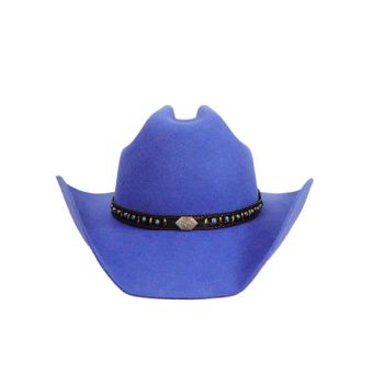2025 OEM Luxury Custom Logo Stiff Wide Brim 100% Wool Fedora Cowboy Hats - Baoding Hexin Imp. & Exp. Trading Co., Ltd. - China