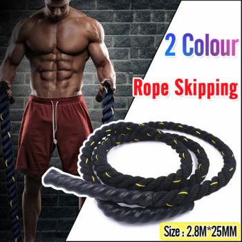 2.8m X 50mm Heavy Jump Rope Crossfit Weighted Battle Skipping Ropes Power - Xiamen Starlights Trading Co., Ltd. - China