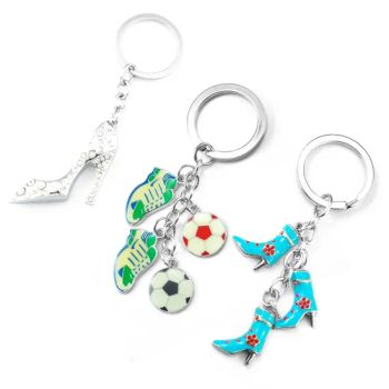 Manufacture Cast Promotional 3D Custom Design Italy Souvenir Metal Blank Enamel Bag Charm Keychains - Shenzhen Awells Craft Co., Ltd. - China
