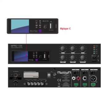 120W Audio Mixer Amplifier PA Control High Efficient Power Amplifier Mixer Made in China Combo Mixer Amplifier with Built-in Aux - Guangzhou strong sound electronic equipment Co., Ltd - China