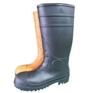 New Stock Arrival Steel Toe Rubber Waterproof Rain Boots Age Adults Origin China Gender Unisex Trademark 247 Model NO. B10-10 - Guangzhou 247 International Co., Ltd. - China