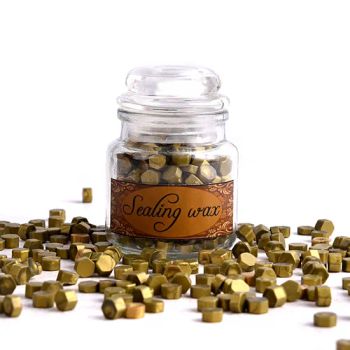 Hot Sell Letter Sealing Wax Granules Antique Hexagon Sealing Wax Beads in Glass Bottle - Shijiazhuang Tabo Candles Sales Co., Ltd. - China