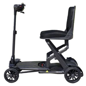 Carbon Fiber Light 4 Wheel Folding Electric Handicapped Scooters - NANJING AISHUN GREEN TECHNOLOGY CO., LTD. - China