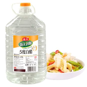 4.9L White vinegar bulk wholesale Chinese fermentation vinegar guangdong production brewed barrels white vinegar - Henan Congho ST Development Co., Ltd. - China
