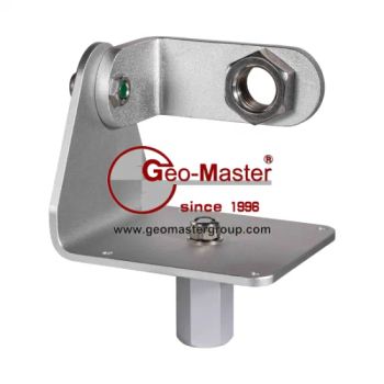 Goemaster White-Anodized Aluminum L-Bar Prism Mounting Set for Fixing Surveying Prisms, Prism Reflectors, Premier Prisms, Mini Prisms - Geomaster Group - China