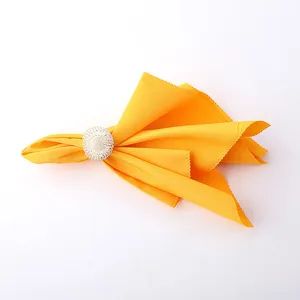 Printed Wedding Dinner Table Linen Napkin Clothes for Wedding - Danyang Liou Kitchenware Co., Ltd. - China