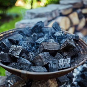 Natural Hardwood Charcoal for Barbecue and Outdoor Grilling Use - Mutlu Et Mustafa - France