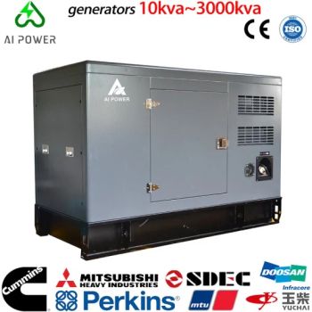 ISO/CE Certified Home Generators 20kVA 30kVA 40kVA 50kVA 60kVA Small Silent Diesel Generator 80kw 3 Phase Power Generator Set Portable Other Generators Price - Xiamen Ai Power Technology Co., Ltd. - China