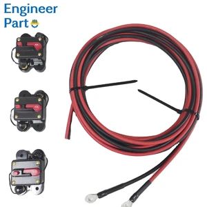 DC Circuit Breaker RV Battery 12V 24V Manual Reset Waterproof Fuse Surface Mount for Car RV Marine Trailer - Dongguan Engineer Technology Co., Limited - China