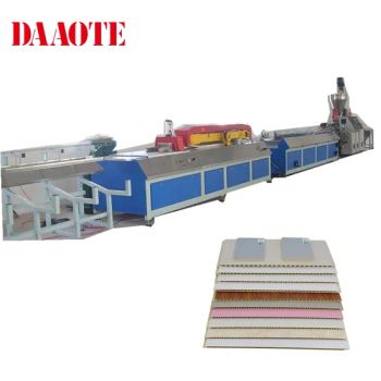PVC Plastic Door Panel Wall Panels Window Sills Board Making Machine - QINGDAO DAAOTE PLASTIC EXTRUSION MACHINE CO., LTD. - China
