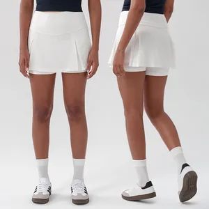 Ingor Sportswear OEM ODM Custom Women Activewear Manufacturer Slit Tennis Skirt for Gym Running Active Tennis Wear - Guangzhou Ingor Sportswear Co., Ltd. - China