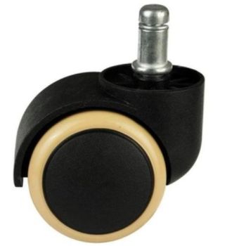 50mm Nylon Lock Industrial Furniture Office Chair Parts Accessories Trolley Rubber Ball Bearing Wheel Caster - Lanxi Kingway International Trade Co., Ltd. - China