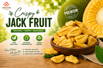 Crispy Jack Fruit - Naturally Delicious - Irresistibly Crunchy - Nafoods Group JSC - Vietnam