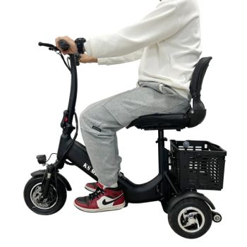Ksm-902 3 Wheels Electric Handicap Scooter for Old People Foldable Three-Wheeled Electric Mobility Scooters Three Speed - Ningbo Ks Medical Tech Co., Ltd - China