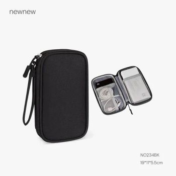 Electronic Accessories Carry Case Portable Bag Travel Cable Organizer Bag - Guangzhou Newnew Bags Co., Ltd. - China