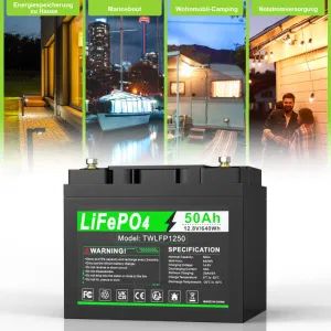 12 8V 50ah 640wh LiFePO4 Power Station Rechargeable Deep Cycle Built in BMS Battery for ATV UTV Motorcycle Lawn Mower Snowmobile T - Dongguan Lewe Electronics Co., Ltd. - China