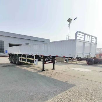 Durable 60t Sidewall Semi Trailer for Heavy-Duty Transport Tire 12r22.5 Tread 1820mm Condition New Shape Flatbed Material - HUNAN CHENGXIN SPECIAL VEHICLE CO., LTD. - China