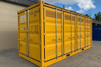 Containers For Export / 30ft x 8ft Shipping Container (One Trip) – Yellow - senesie mfg llc - United States