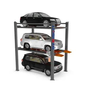 Hydraulic Car Storage Lift Triple Car Stacker Parking Equipment - Qingdao Syrison Industrial Equipment Co., Ltd. - China