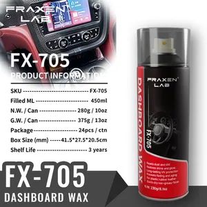 Dashboard Wax Polish Spray Car Interior Shine Protectant Plastic Vinyl Restorer Long Lasting Auto Detailing Care Wax - Zhejiang Penglai Refrigerant Co., Ltd. - China