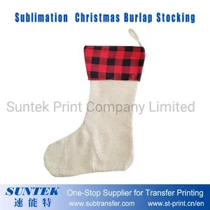 Christmas Burlap Stocking for Sublimation Printing - Suntek Print Company Limited - China